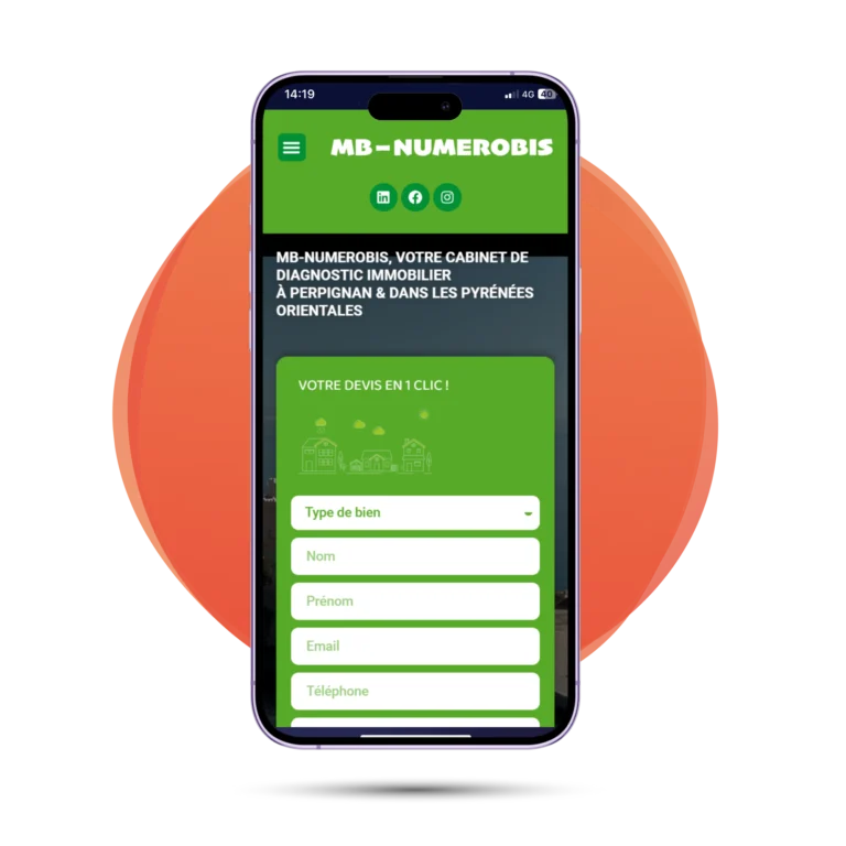 Site vitrine optimisé pour la génération de prospects