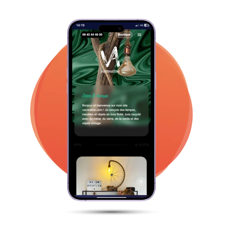 Un site e-commerce design