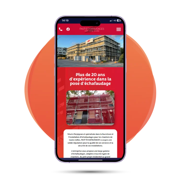 Un site vitrine complet optimisé pour le SEO