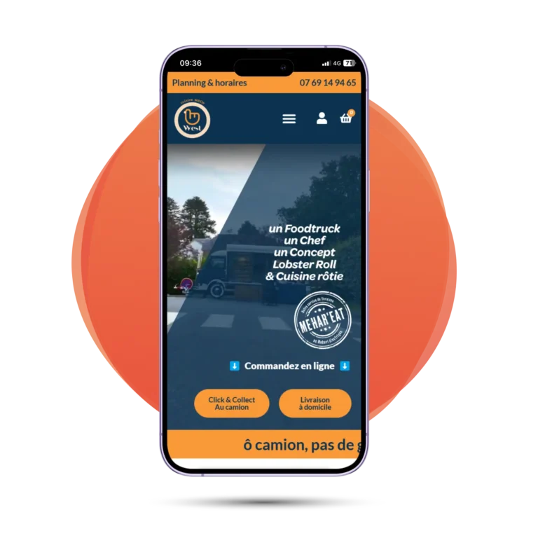 Site web responsive