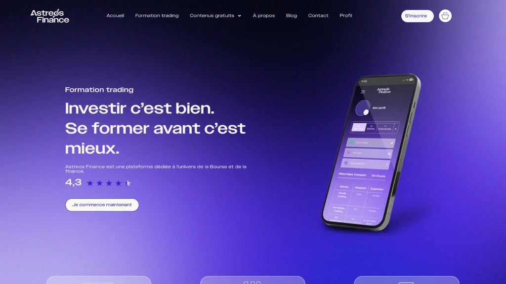 Après la refonte : Astreos Finance