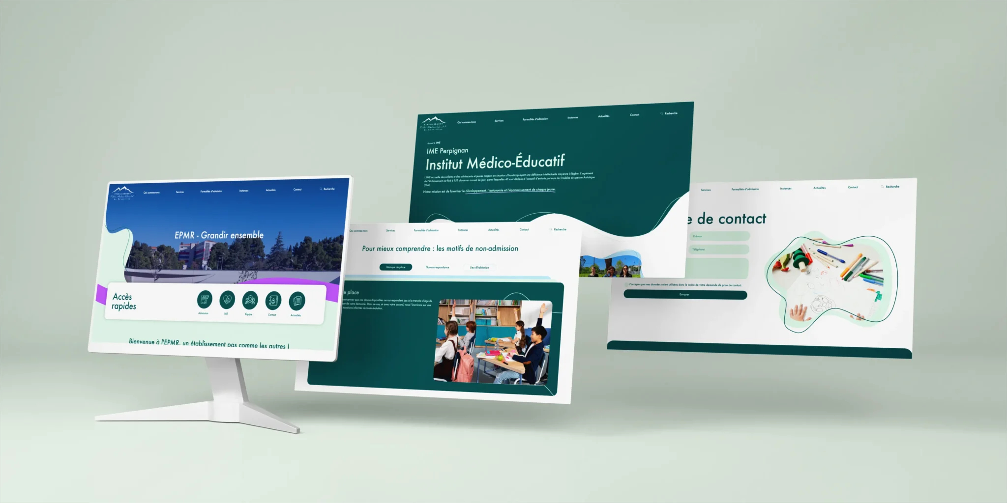 mockup EPMR ordinateur