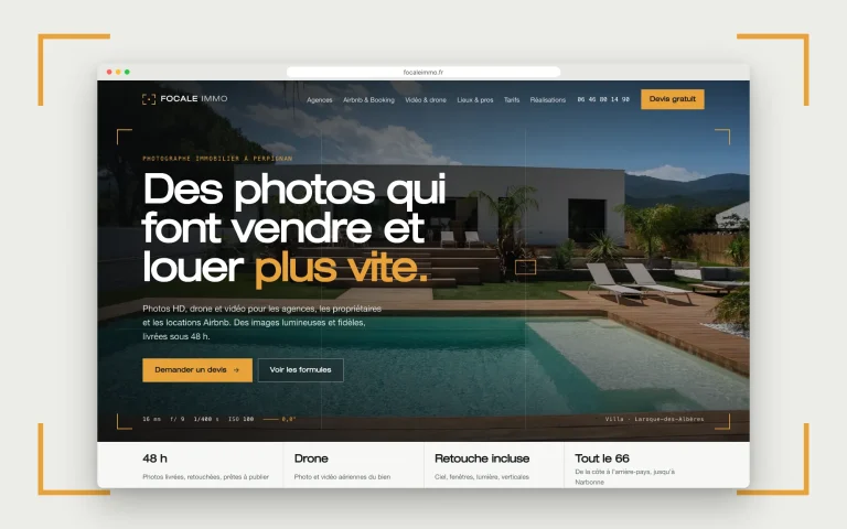 Un accueil comme dans un viseur