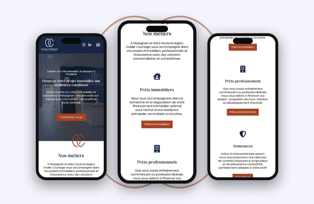 Pensé pour le mobile