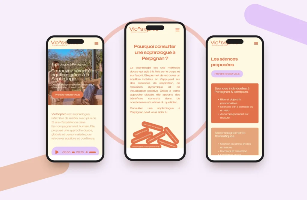 Pensé pour le mobile